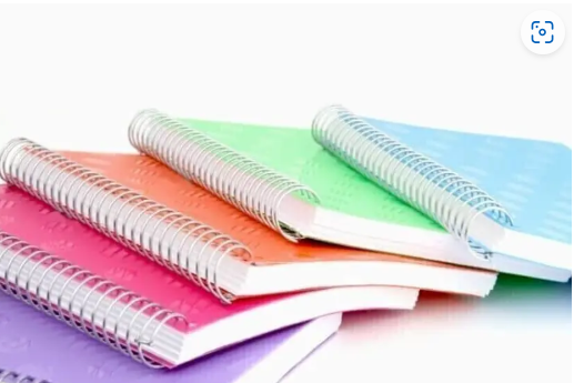 ABC notebook A4 Notebook plain 200 Pages  (Multicolor, Pack of 5)