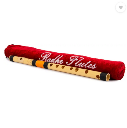 Radhe Flutes G Sharp Higher Octave RIGHT Hand With VELVET COVER PVC Flute  (33 cm)