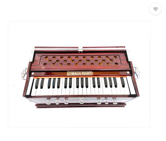 MAGA MART 39 keys Best Quality Harmonium |Best Quality Harmonium | 7 STOPPER | 39 Keys 39 keys Best Quality Harmonium |Best Quality Harmonium | 7 STOPPER | 39 Keys 3.2 Octave Hand Pumped Harmonium  (Two Fold Bellow, Bass Reed)