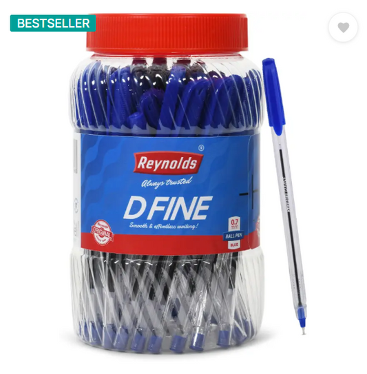 Reynolds DFine Ball Pen  (Pack of 70, Ink Color - Blue)