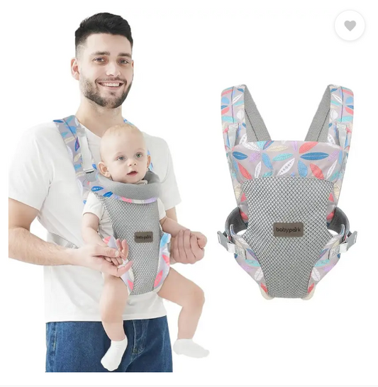 HANNEA 4 in 1 Baby Carrier, Adjustable Kangaroo Baby Carrier Front Baby Carrier  (Multicolor, Front Carry facing in)