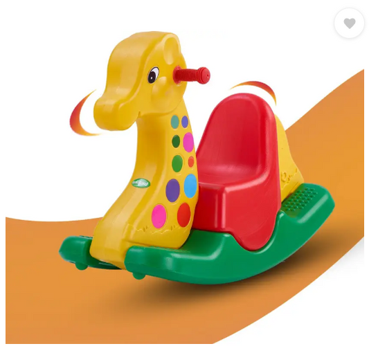 baybee Baby Rocking Chair Horse for Kids/Toddlers/Baby Chair for Kids|Plastic Horse Rideons & Wagons Non Battery Operated Ride On  (Multicolor)