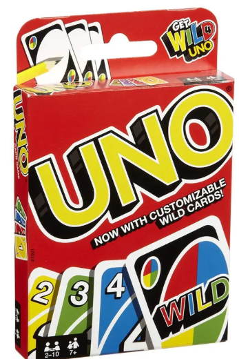 mattel GAMES Uno Original Card game  (Multicolor)