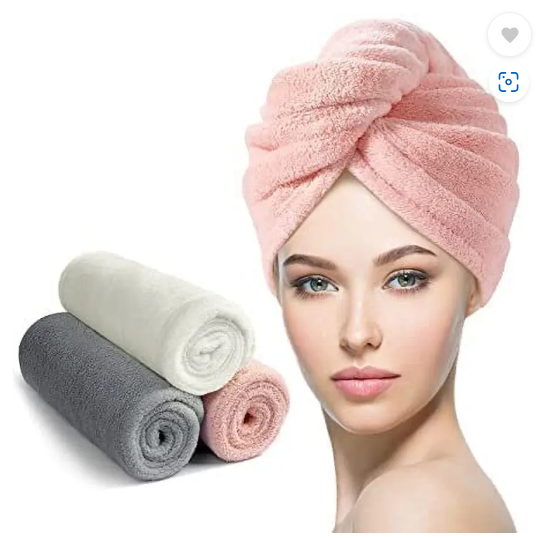PILONG Cotton, Microfiber 500 GSM Face, Bath, Hair Towel