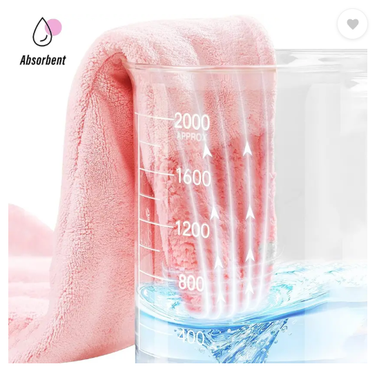 PILONG Cotton, Microfiber 500 GSM Face, Bath, Hair Towel