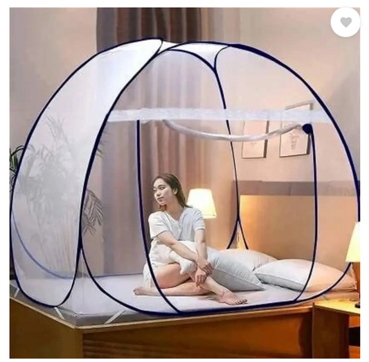 Flipkart SmartBuy Polyester Adults Washable FSB-MN-P-K-D-BLUE Z Mosquito Net  (Blue, Tent)