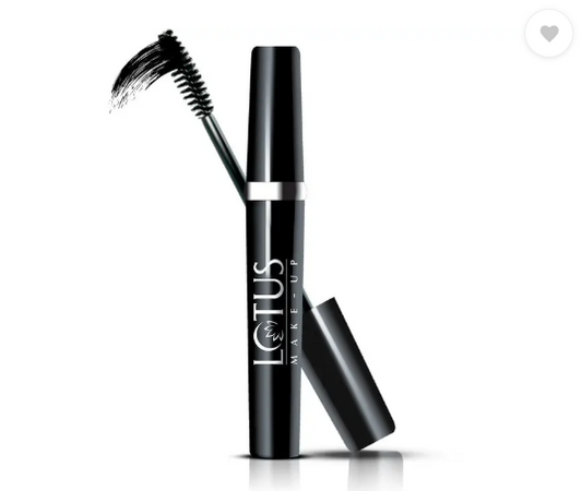 LOTUS MAKE - UP MAKE-UP MAXLASH VOLUMISING BOTANICAL WATERPROOF MASCARA - BLACK 4 g  (Black)