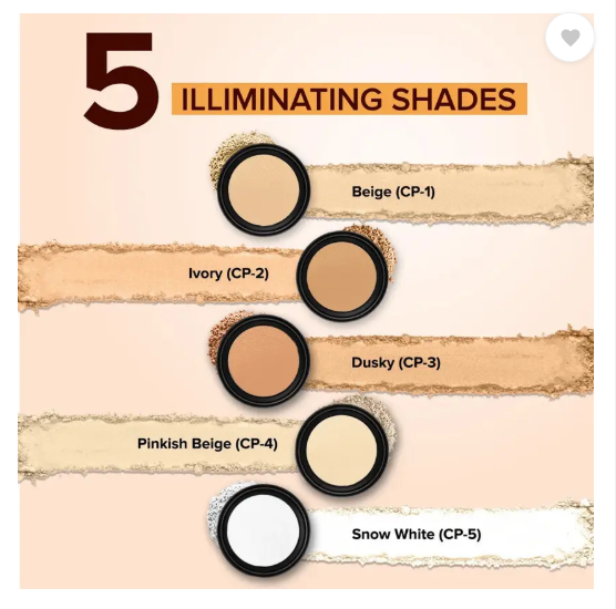 COLORESSENCE Compact Powder for Instant Glow|Waterproof|All Skin|vory Beige Compact  (Ivory Beige, 10 g)