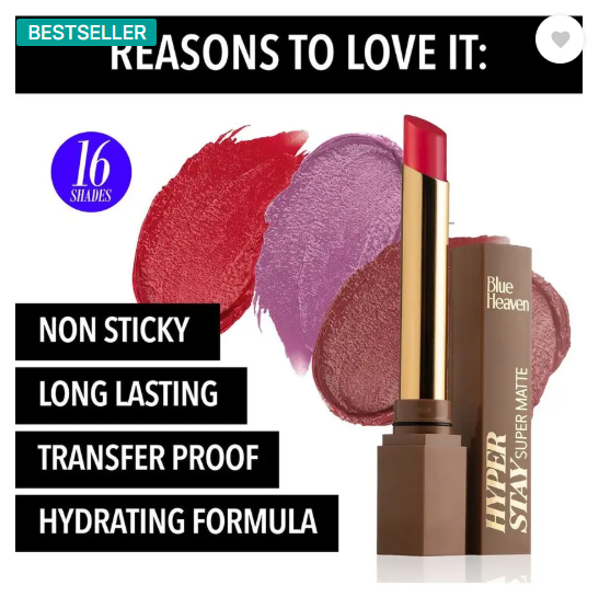 BLUE HEAVEN Bridal Makeup kit for women  (Pack of 11)