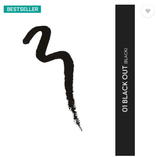 SUGAR Cosmetics Kohl Of Honour Intense Long Stay Kajal, Waterproof,Smudge & Transfer-resistant  (Black, 0.3 g)