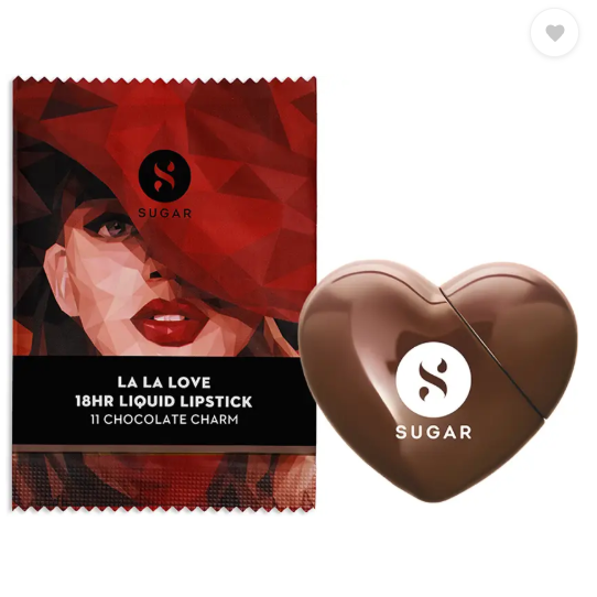 SUGAR Cosmetics SUGAR LA LA LOVE 18HR LIQUID LIPSTICK  (11 Chocolate Charm, 5 ml)