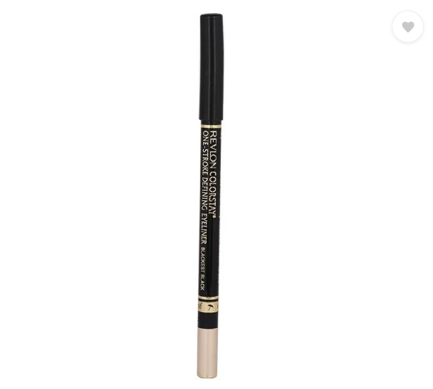 Revlon ColorStay One-Stroke Defining Eyeliner, 1.2 g  (Blackest black)
