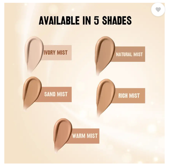 Revlon Touch & Glow Moisturizing Liquid Make Up 20 Ml Foundation  (Warm Mist, 20 ml)