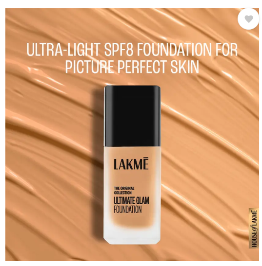 Ultimate Glam Foundation  (Shade 01, 25 ml)