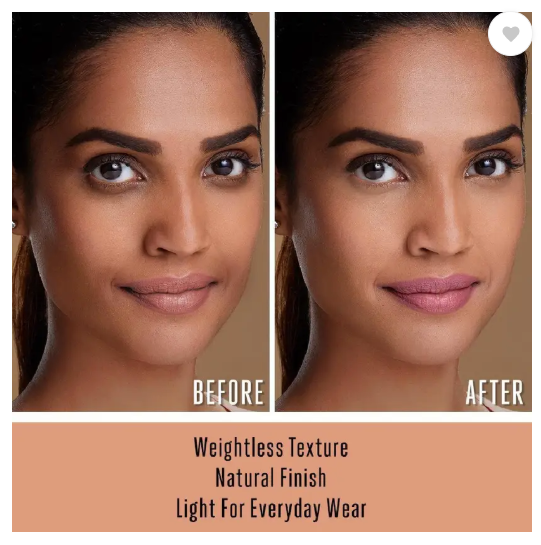 Lakmé 9 to 5 Weightless Mousse Foundation  (04 Rose Honey, 25 g)