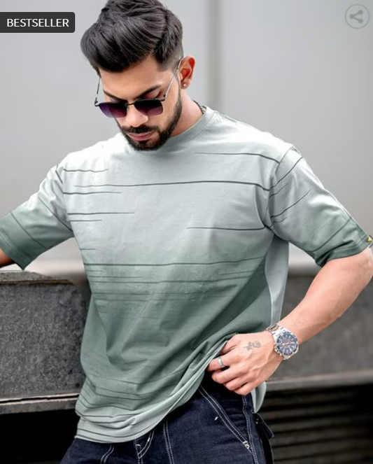 MANIAC Men Oversized Fit T-shirt