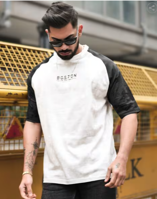 MANIAC Men Oversized Fit T-shirt