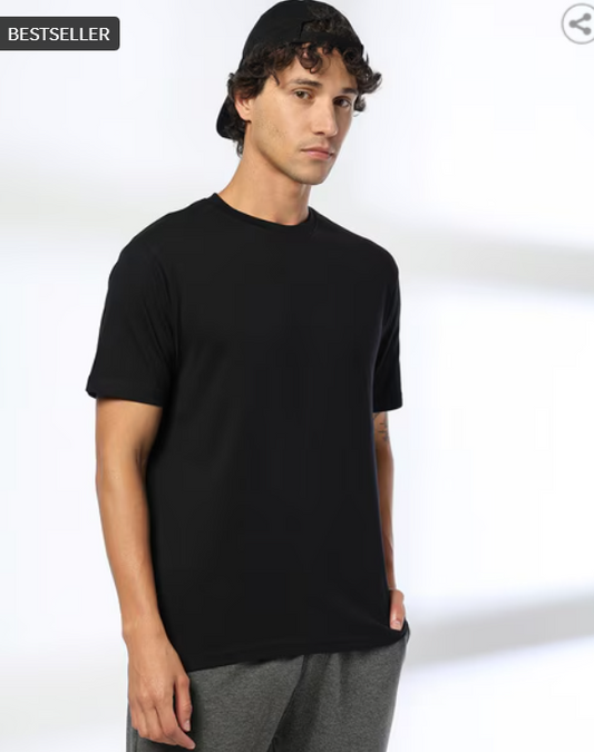 TEAMSPIRIT | Men Regular Fit Crew-Neck T-Shirt